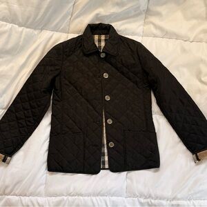 Burberry Black Quilted Jacket